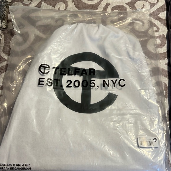 NWT TELFAR Medium Chocolate Tote - Picture 5 of 8